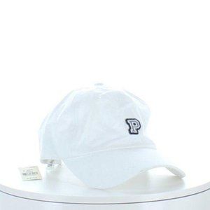 Pink Victoria's Secret White Baseball Hat NWT